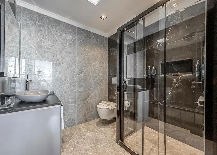 Cimentepe Deluxe 1 - With Heated Pool & Close To Yalikavak Marina Vila Bodrum